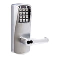 thumbnail image 1 of Simplex P2031BLL626 2.75 in. Backset Powerplex Self Powering Pushbutton Cylindrical Lock & Best Prep with Long Lever, Satin Chrome, 1 of 1