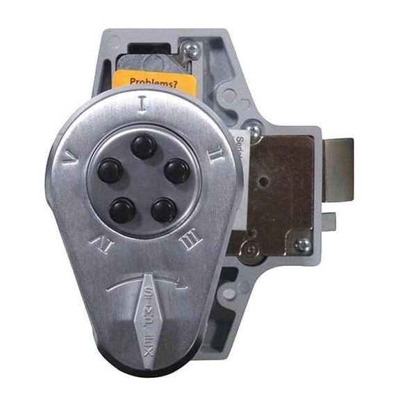 Push Buttom Latch Lock Satin Chrome 9190000-26D-41