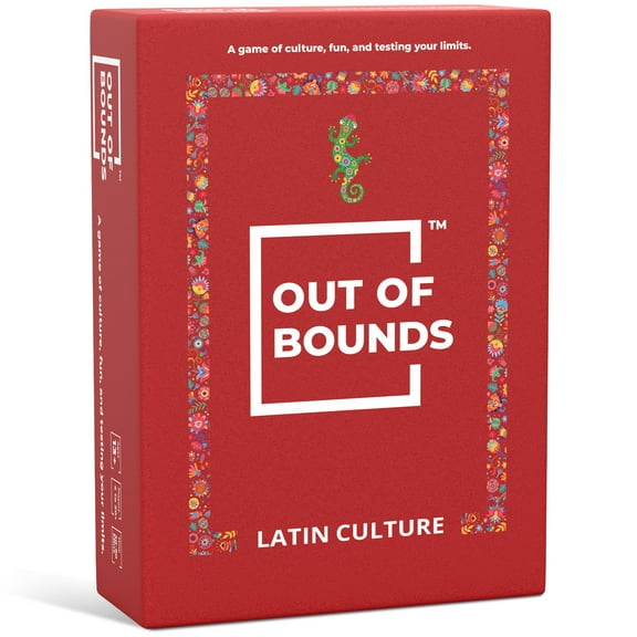 Simpli Gaming: Out of Bounds: Latin Culture - Party Card Game, A Game Of Culture, Fun & Testing your Limits, Say The Right Words, Ages 13, 4+ Players
