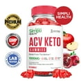thumbnail image 1 of Simpli Health Keto ACV Gummies 1000MG Dietary Supplement 60 Gummys, 1 of 6