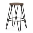 thumbnail image 1 of Simpli Home Simeon 24W Counter Height Stool with Wood Seat, 1 of 8