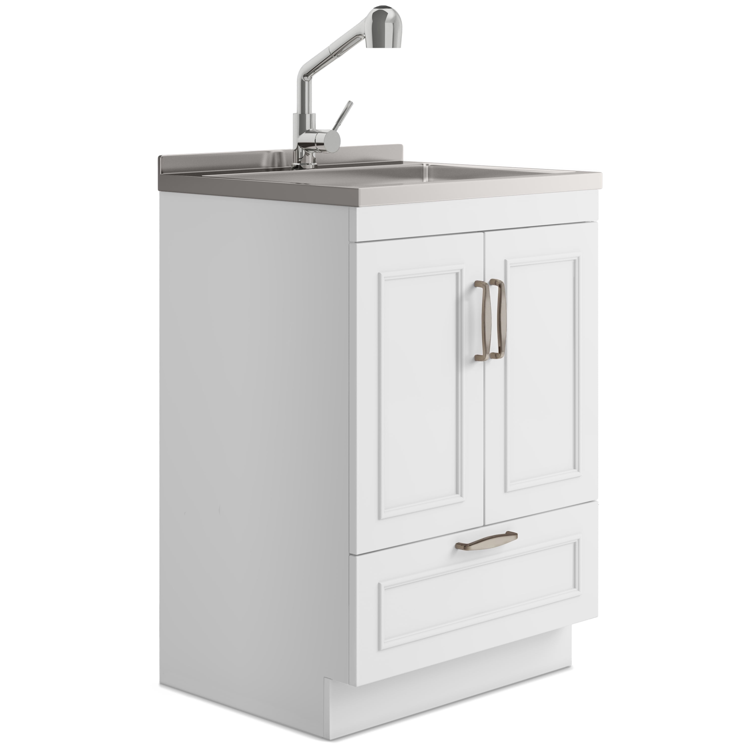 Simpli Home Cardinal Utility Sink & Cabinet