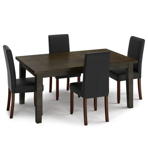 Simpli Home Acadian / Eastwood 5-Piece Dining Set
