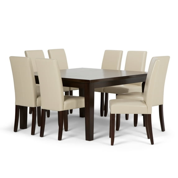 Simpli Home Acadian / Eastwood 9-Piece Dining Set