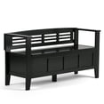 thumbnail image 1 of Simpli Home Adams Entryway Storage Bench, 1 of 12