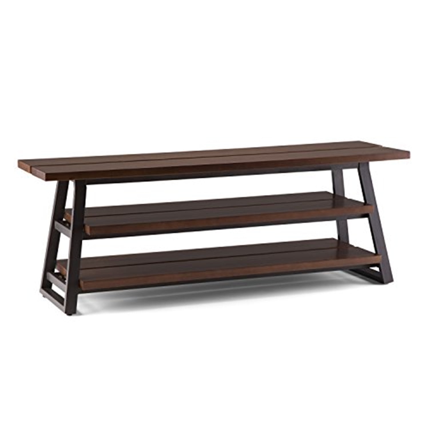 Simpli Home Adler Low TV Media Stand For TVs upto 72 inches