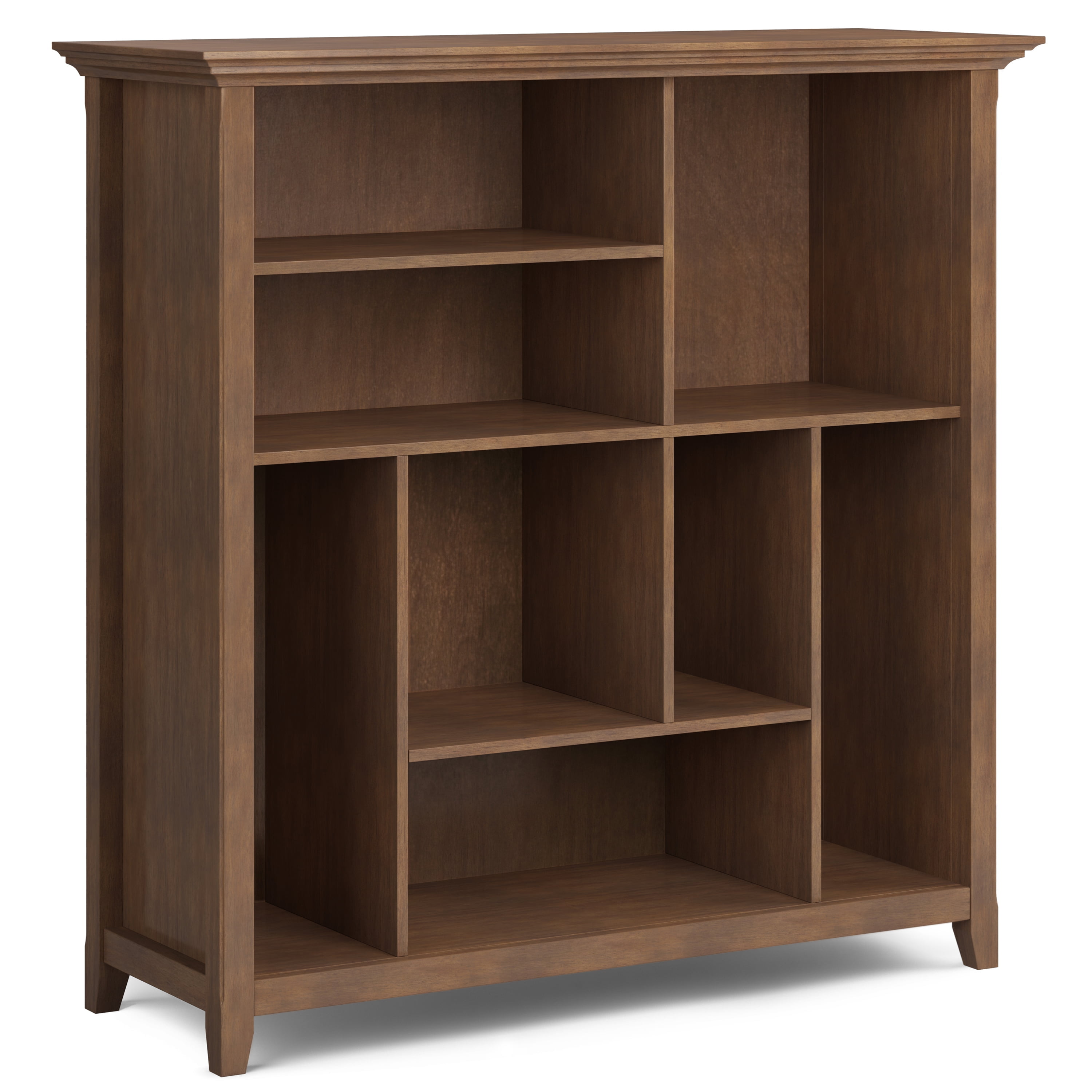 Solid wood cube bookcase deals