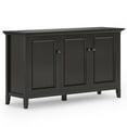thumbnail image 1 of Simpli Home Amherst 60 in. W 3 Door Storage Cabinet in Hickory Brown, 1 of 11