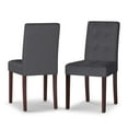 thumbnail image 1 of Simpli Home Andover Parson Dining Chair (Set of 2) in Slate Grey, 1 of 8