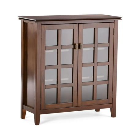 Simpli Home - Artisan Media Cabinet for Most Flat-Panel TVs Up to 42" - Brown