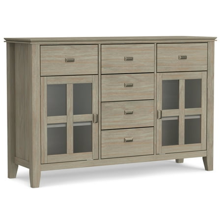 Simpli Home - Artisan Sideboard Buffet - Distressed Grey
