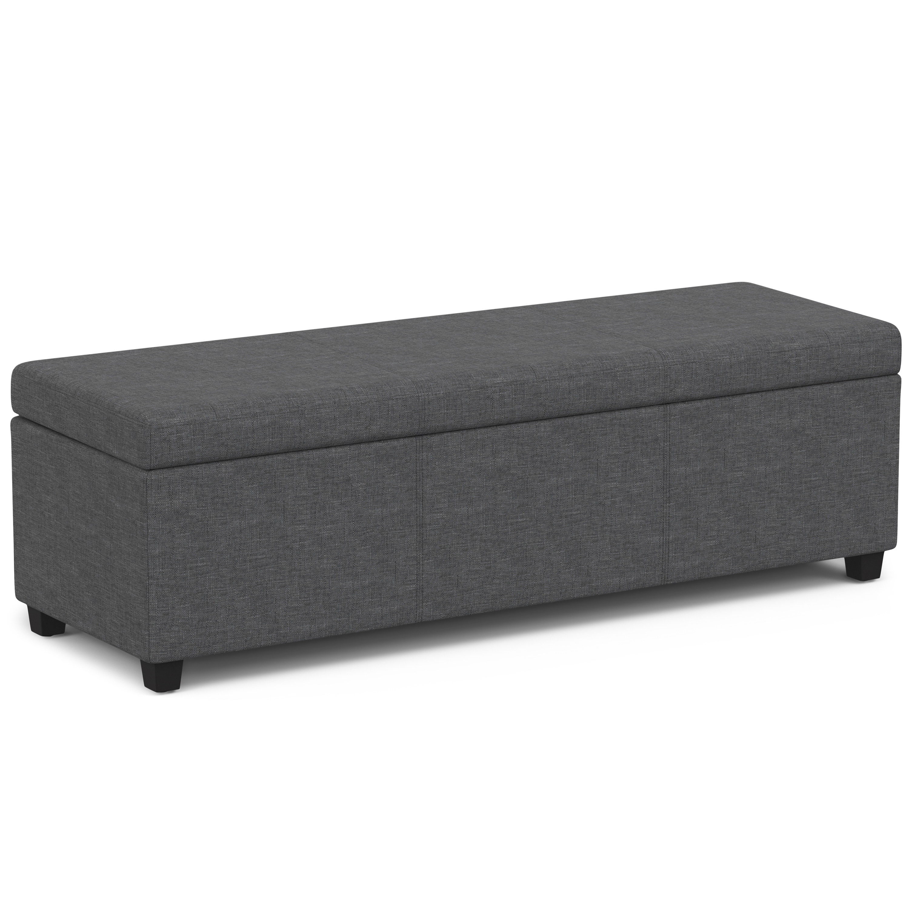 Simpli Home Avalon Large Storage Ottoman Bench