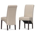 thumbnail image 1 of Simpli Home Avalon Parson Dining Chair (Set of 2) in Satin Cream, 1 of 12