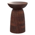 thumbnail image 1 of Simpli Home Boyd 16" WD Mango Contemporary Tall Accent Table in Warm Dark Brown & Assembled, 1 of 7