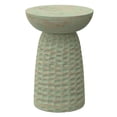 thumbnail image 1 of Simpli Home Boyd 13 inch Wide Solid Wood Contemporary Accent Table in Green Wash, Assembled, 1 of 10