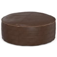 thumbnail image 1 of Simpli Home Simpli Home Brody 32 inch Round Coffee Table Pouf, 1 of 7