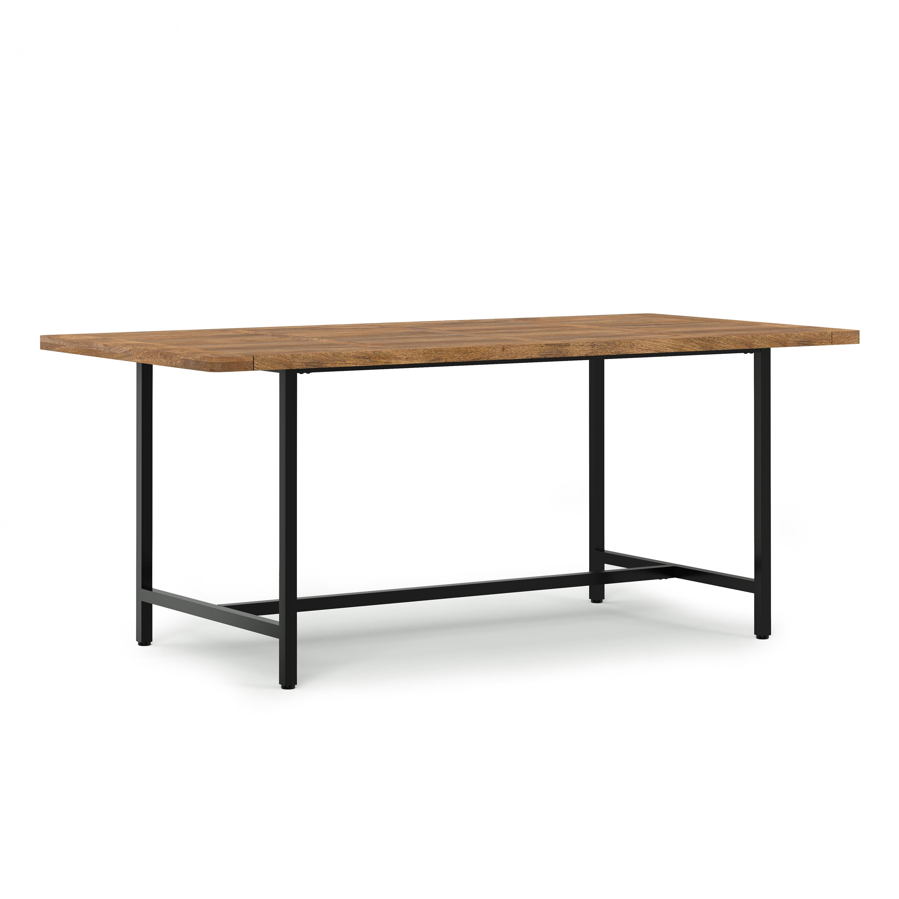 Simpli Home Campbell 72 inch x 36 inch Rectangle Modern Industrial ...
