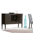 thumbnail image 1 of Simpli Home Carlton Sideboard Buffet & Wine Rack, 1 of 6