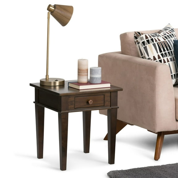 Simpli Home Carlton End Side Table