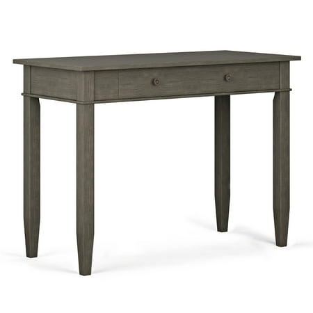 Simpli Home - Carlton Rectangular Contemporary Wood 1-Drawer Table - Farmhouse Gray