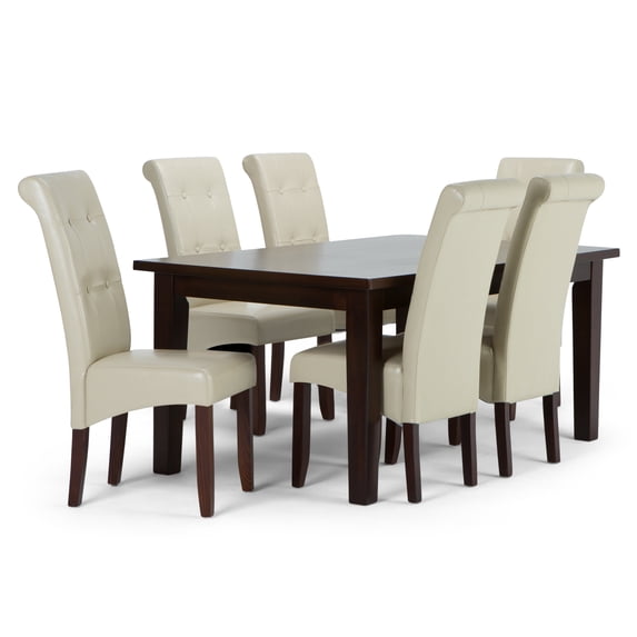 Simpli Home Cosmopolitan / Eastwood 7-Piece Dining Set