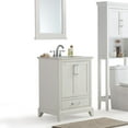 thumbnail image 1 of Simpli Home Elise 24" Bath Vanity with Bombay White Quartz Marble Top, 1 of 7