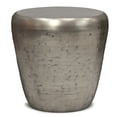 thumbnail image 1 of Simpli Home Garvy 22 inch Wide Industrial Metal Side Table in Antique Silver, Fully Assembled, 1 of 5