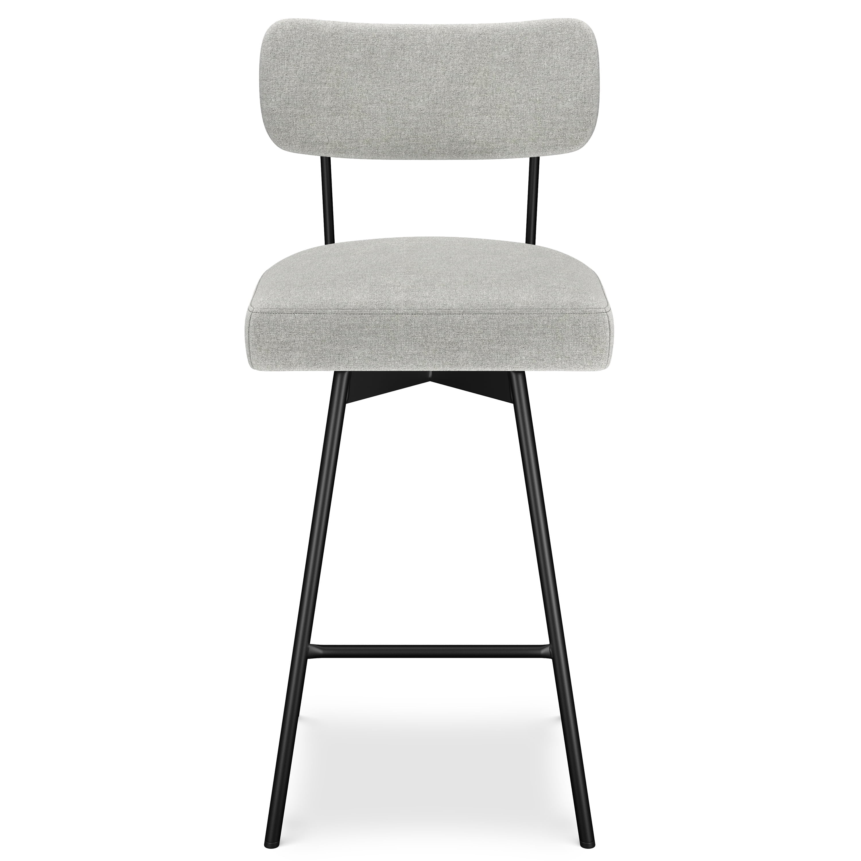 Simpli Home Giselle Swivel Stool - Thumbnail 3