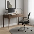 thumbnail image 1 of Simpli Home Harper 48 inch Wide Solid Wood Small Desk, Dark Brown Chestnut, 1 of 4
