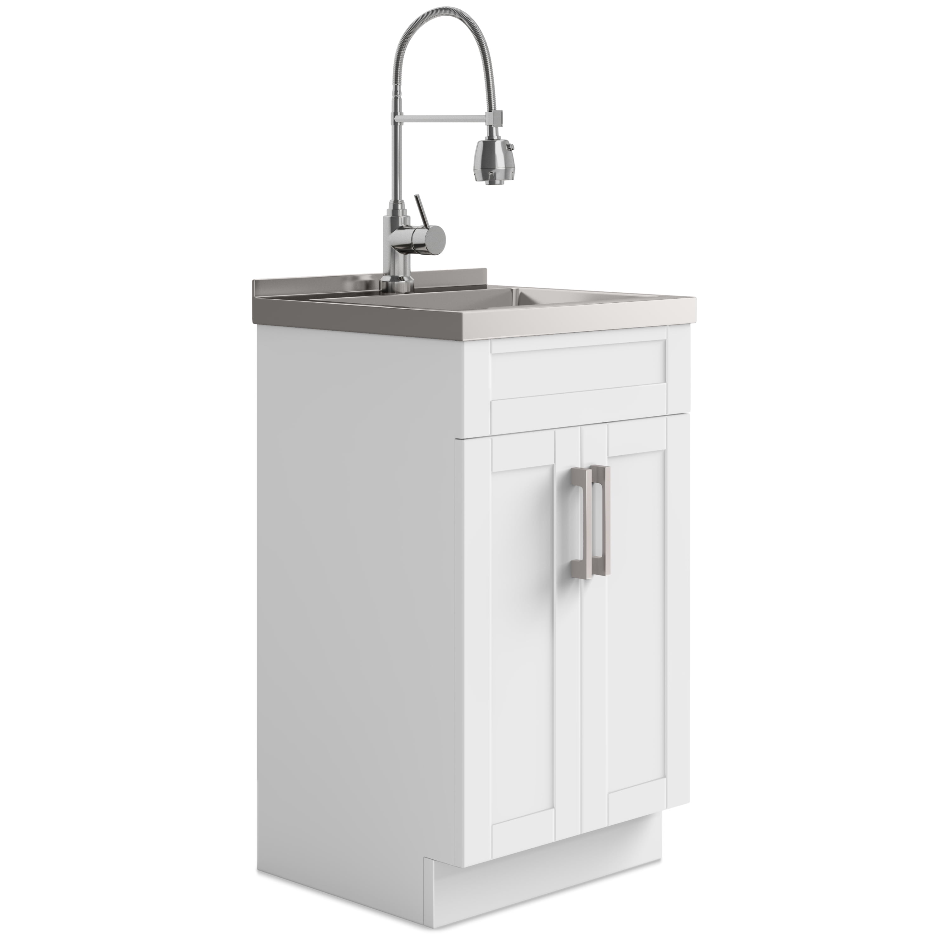 Laundry sink sale and cupboard