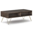 thumbnail image 1 of Simpli Home Hunter Solid Mango Wood Lift Top Coffee Table In Ebony, 1 of 3