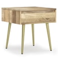 thumbnail image 1 of Simpli Home Jager Contemporay - Mid Century 22 inch Wide Metal Side Table in Natural, 1 of 10