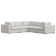 thumbnail image 1 of Simpli Home Jasmine Corner Sectional Modular Sofa in Performance Fabric, 1 of 15