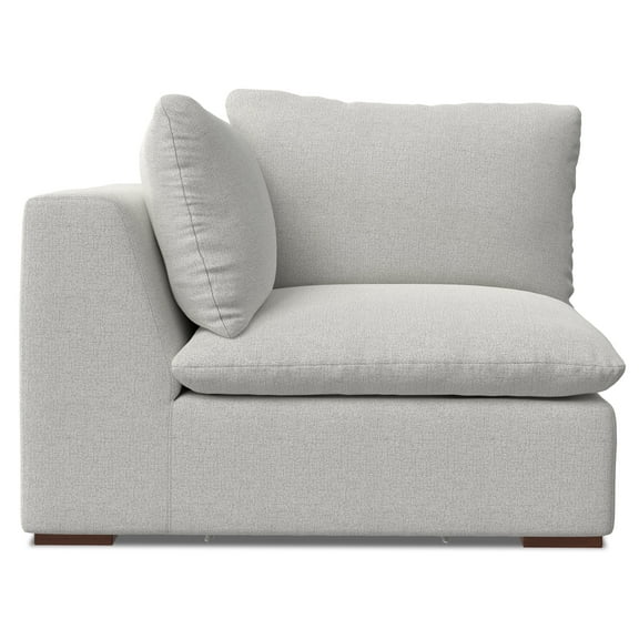 Simpli Home Jasmine Corner Sofa Module in Performance Fabric