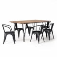 thumbnail image 1 of Simpli Home Larkin / Hunter 7-Piece Dining Set, 1 of 8