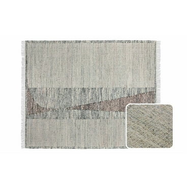 Simpli Home Lester 8 x 10 Area Rug in Natural,Silver
