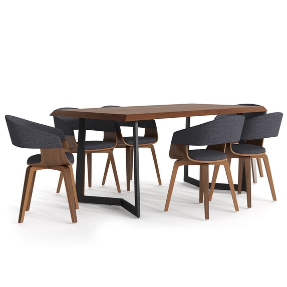 Simpli Home Lowell / Watkins 7-Piece Dining Set