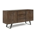 thumbnail image 1 of Simpli Home Lowry 60" Solid Wood Sideboard in Rustic Natural Aged Brown, 1 of 8