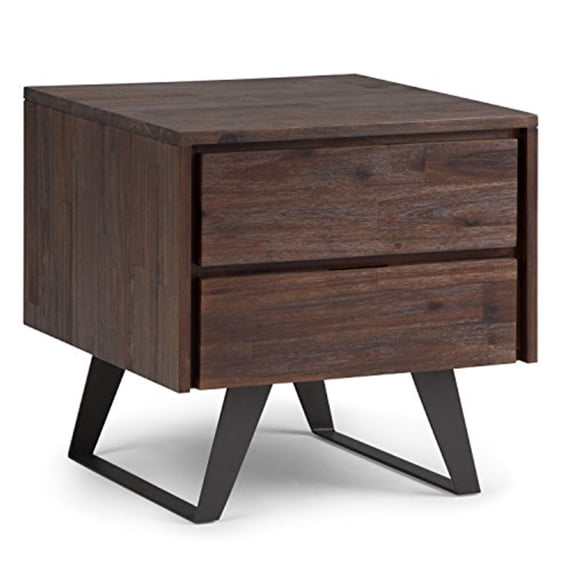 Simpli Home Lowry Table-Style:2 Drawers