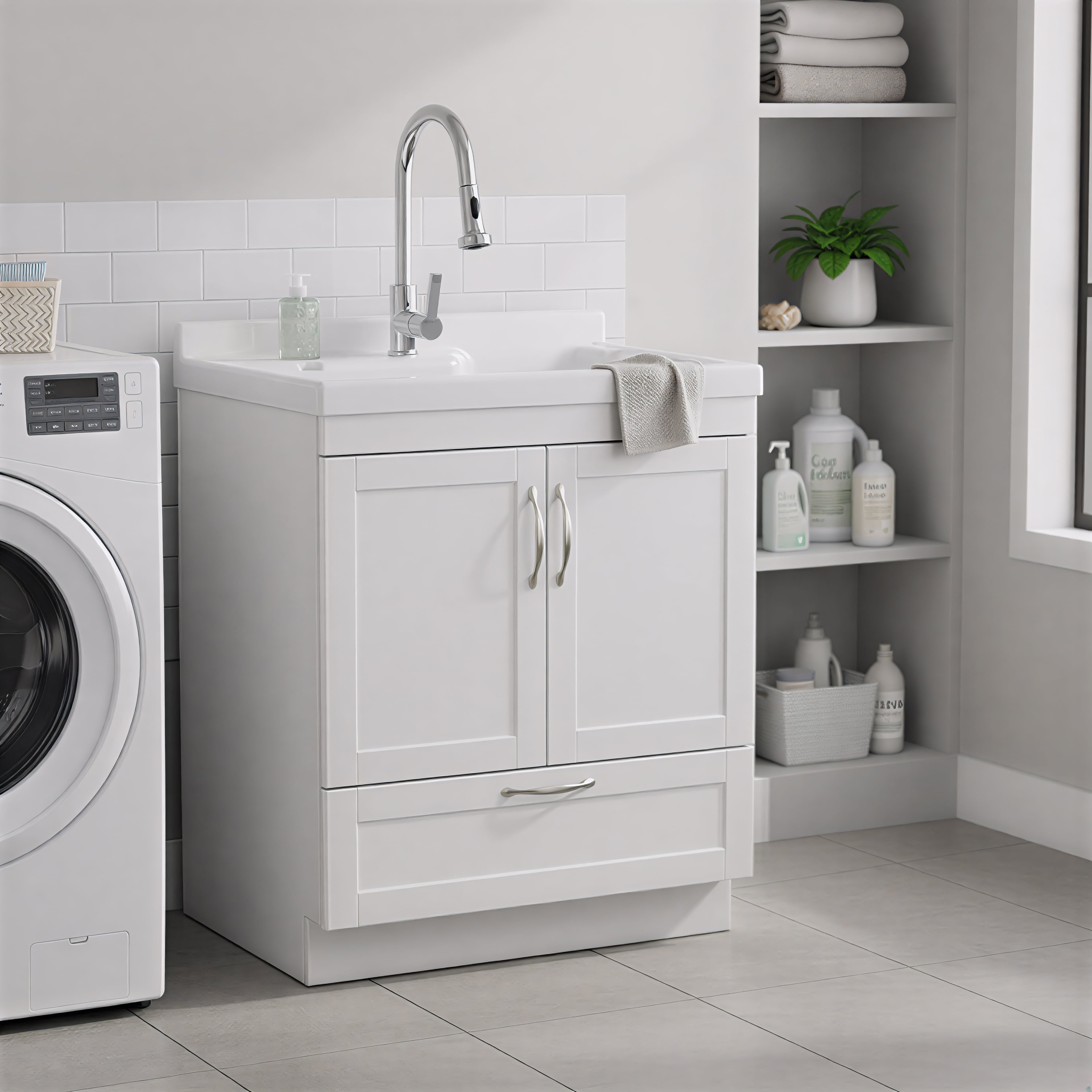 28 Inch Wide Cabinetnull