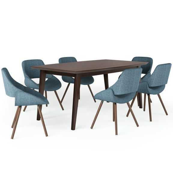 Simpli Home Malden / Draper 7-Piece Dining Set