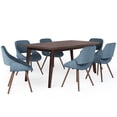 thumbnail image 1 of Simpli Home Malden / Draper 7-Piece Dining Set, 1 of 9