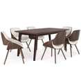 thumbnail image 1 of Simpli Home Malden / Draper 7-Piece Dining Set, 1 of 11