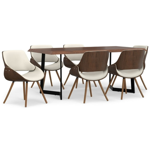Simpli Home Malden / Watkins 7-Piece Dining Set