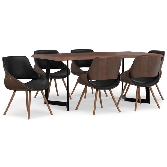 Simpli Home Malden / Watkins 7-Piece Dining Set