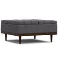 thumbnail image 1 of Simpli Home Mariah 36W Square Split Lift Top Storage Ottoman, 1 of 15