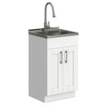 thumbnail image 1 of Simpli Home Modern Wide Shaker All-In-One 20-inch Laundry Utility Sink and Cabinet, 1 of 18