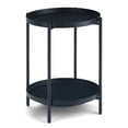 thumbnail image 1 of Simpli Home Monet Modern Industrial 17 inch Wide Metal Metal End Table in Black, 1 of 5