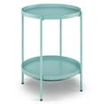 thumbnail image 1 of Simpli Home Monet Industrial Wide Metal Table-Color:Storm Grey,Style:17" End Table, 1 of 12
