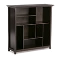 thumbnail image 1 of Simpli Home Amherst SOLID WOOD 44 inch x 44 inch Transitional Multi Cube Bookcase and Storage Unit in Hickory Brown, 1 of 10